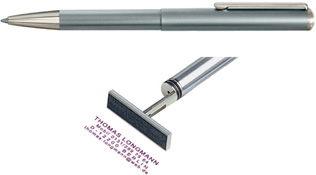 3100 Silver Pen/ Stamp