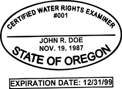 Water Examiner - Oregon<br>WATER-OR