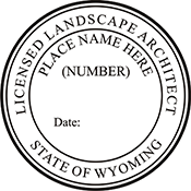 Landscape Architect - Wyoming<br>LSARCH-WY