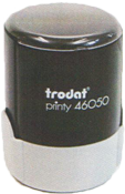 46050 Trodat Round Self-Inking Stamp