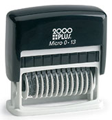 Micro 0-13 Plastic Stock Numberer