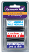Xstamper Spanish Teacher Stamp - Kit 4 - 35188