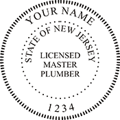 Licensed Master Plumber - New Jersey<br>MASTPLUMB-NJ