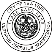 Asbestos Investigator - New York<br>ASBESTOS-NY