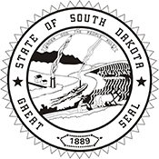 State Seal - South Dakota<br>SS-SD