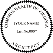Architect - Virginia<br>ARCH-VA
