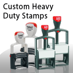 Custom Heavy Duty Stamps