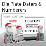 Die Plate Daters & Numberers