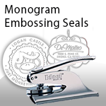 Monogram Embossing Seals