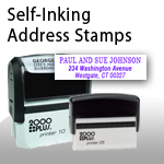 Self-Inking Address Stamps