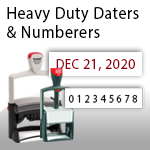 Heavy Duty Daters & Numberers