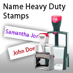 Name Heavy Duty Stamps