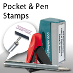 Pocket & Pen Stamps