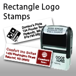 Rectangle Logo Stamps