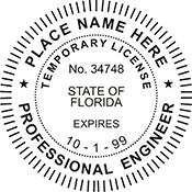Engineer Temporary License- Florida<br>ENGTEMP-FL