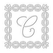 Custom Square Monogram Embosser