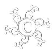 Custom Round Monogram Embosser.