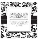 Custom Pattern Design Address Stamp