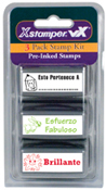 Xstamper Spanish Teacher Stamp - Kit 3 - 35187