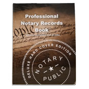 Deluxe Professional Notary Records Book&trade;<br>(Hard Cover)